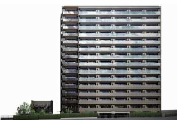 リビオ所沢　外観完成予想図