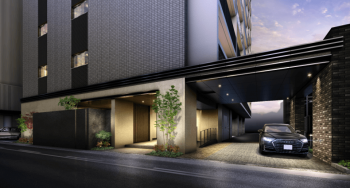 リフローレ豊橋　エントエランスアプローチ完成予想図