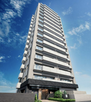 アイム二十四軒アヴァンス　外観完成予想図