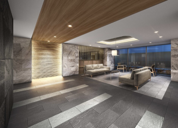 エクセレントシティ清瀬ザ・グレイス　エントランスホール完成予想CG