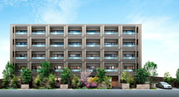 クリオ ラベルヴィ武蔵小杉カルム　外観完成予想図