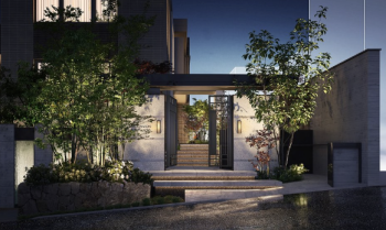 グランドメゾン苦楽園ザ・ハウス　エントエランス完成予想図