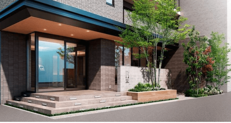 ファイル:ビ・ウェル フレックス 早島駅前 エントエランス完成予想図.png