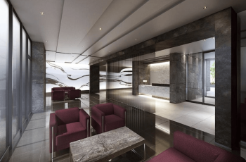 プレサンス グラン 福島　エントエランスホール完成予想図