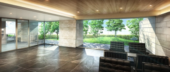 ライオンズ台原フォレストフォート　エントランスホール完成予想図1