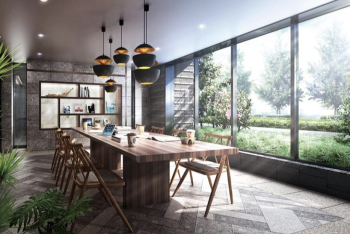 レーベン福井THE GRAND MARKS　ラウンジ完成予想図