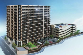 エイリックタウン二日市 湯町の杜　外観完成予想CG1