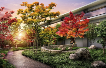 ガーデンハウス越谷レイクタウン 中庭(魅せる庭)完成予想図CG