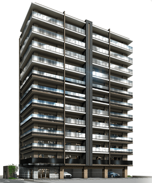 ファイル:クレアホームズ郡山神明町 外観完成予想図.png