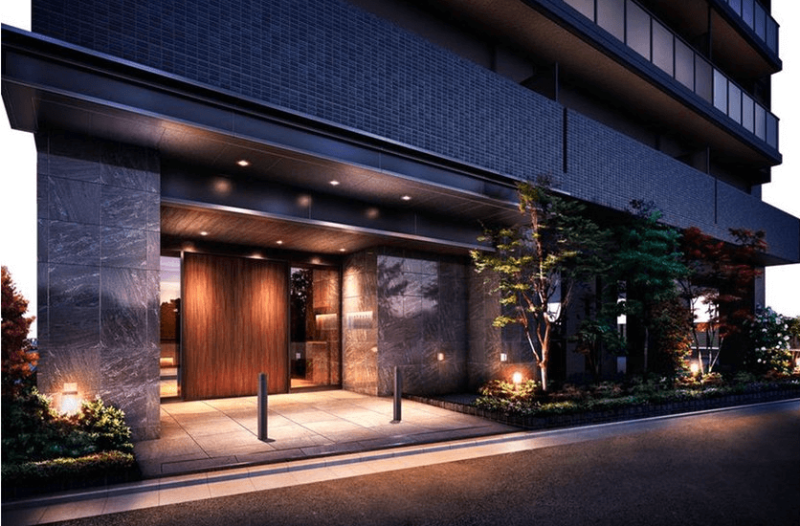 ファイル:サンクレイドル平井III エントランスアプローチ完成予想図.png