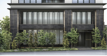 パークホームズ南池袋　エントエランスアプローチ完成予想図