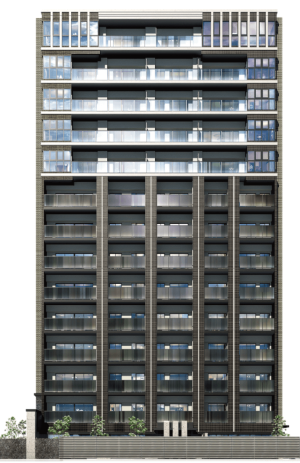 レーベン上通 ザ・レジデンス　外観完成予想図1