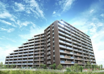 エクセレントシティ新松戸グラン　外観完成予想CG