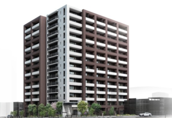 クリオ レジダンス赤池ザ・マークス　外観完成予想図