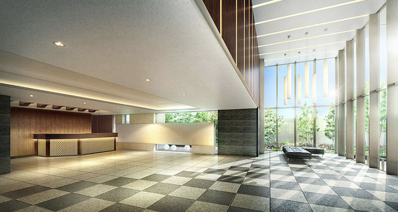 ファイル:サンメゾン新金岡レジデンシャル エントランスホール完成予想CG.png