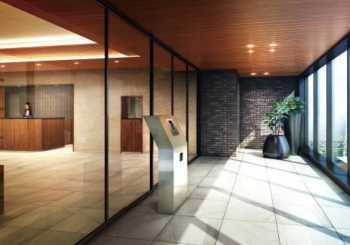 ザ・グランアルト札幌　苗穂ステーションタワー　2階風除室完成予想図