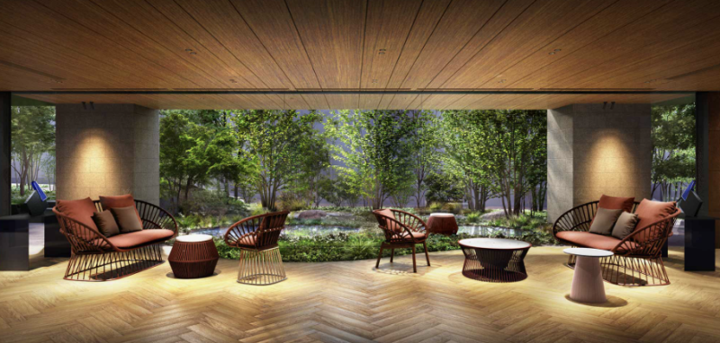 ファイル:パークコート ザ・三番町ハウス エレベーターホール完成予想図.png