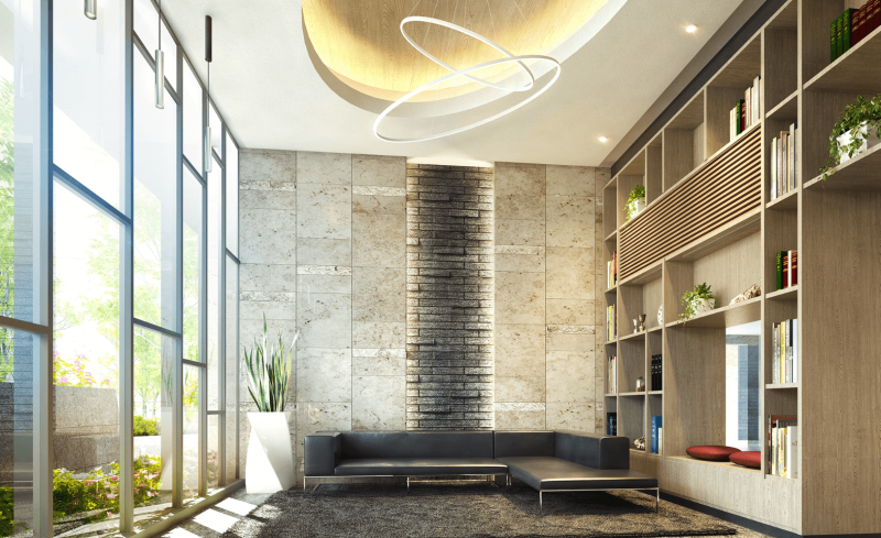 ファイル:プラウド港北センター北 ラウンジ完成予想CG.png