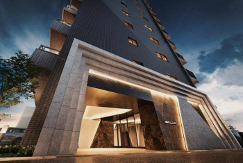 レーベン富山駅北VISIONISTA　エントエランスアプローチ完成予想図