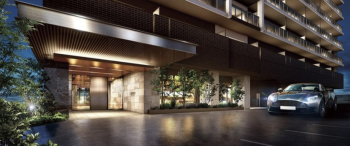 レーベン藤枝PRIOR　エントランスアプローチ完成予想図