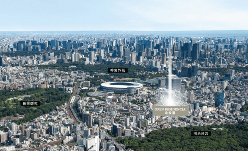 ファイル:オープンレジデンシア北参道 周辺写真CG合成.png