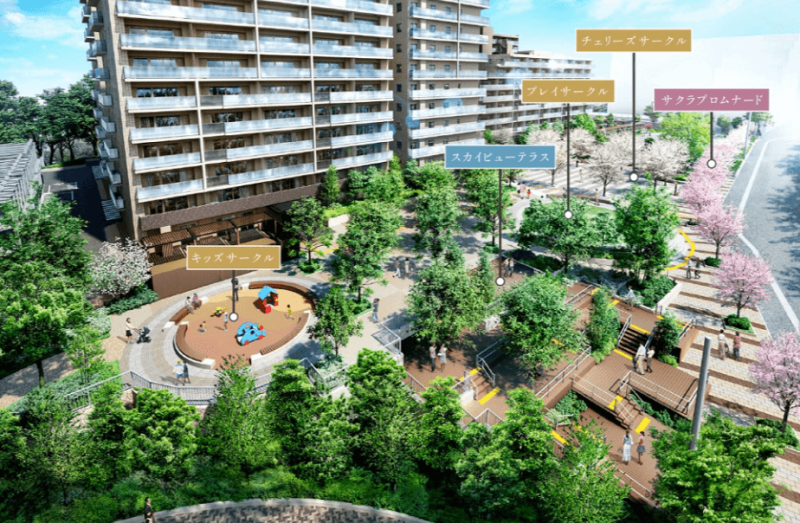 ファイル:ガーデングランデ横浜戸塚 共用部分.png