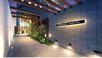 グローベル立川プレミアム　レジデンスゲート完成予想CG