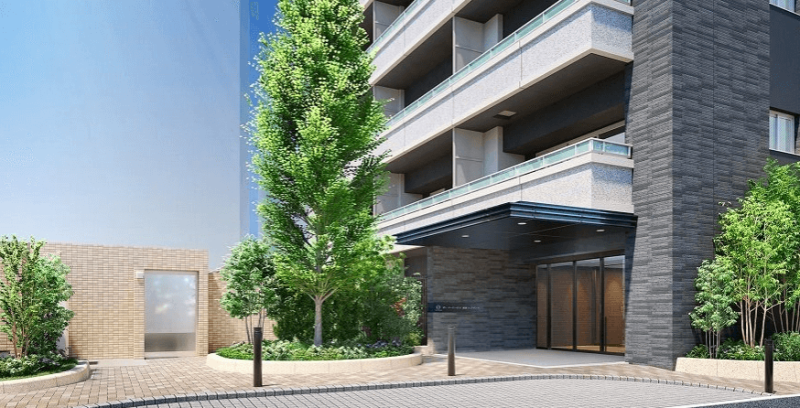 ファイル:ザ・パークハウス 所沢レジデンス エントエランスアプローチ完成予想図.png