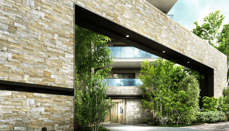 ファイル:パークホームズ成増二丁目 エントランスアプローチ完成予想図.png