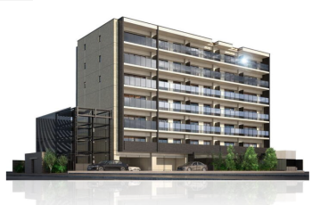 プレサンス ロジェ 向日町　外観完成予想図