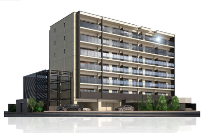 プレサンス ロジェ 向日町 外観完成予想図.png