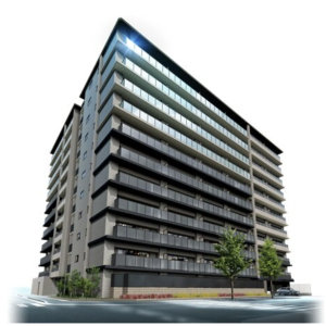 ユニハイム京都西院高辻通　外観完成予想図