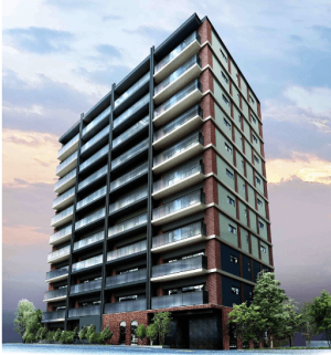 レ・ジェイド札幌苗穂　外観完成予想図