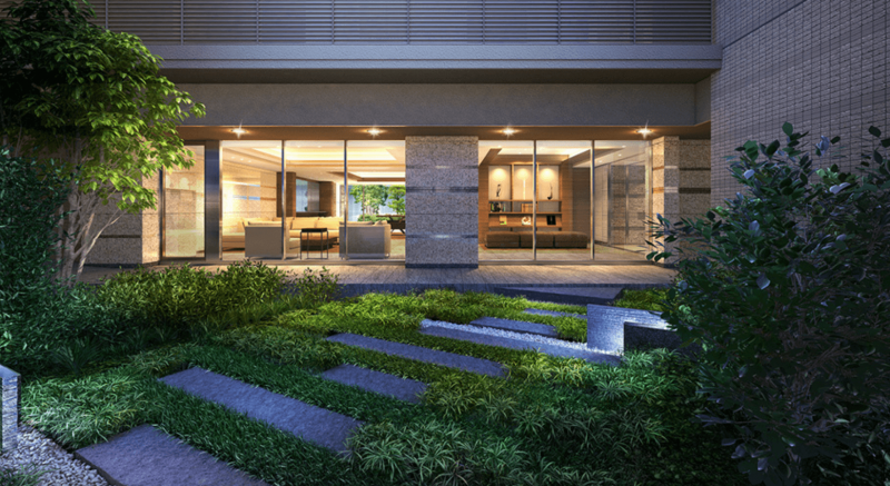 ファイル:Brillia（ブリリア）大島 庭園完予想CG.png