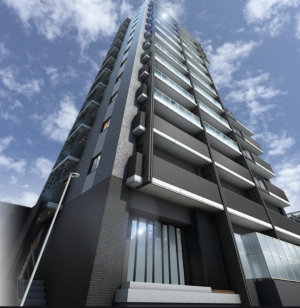 T-STAGE赤池 ザ・レジデンス　外観完成予想CG