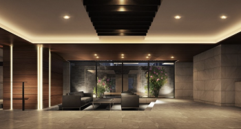 アーバンパレス博多グロウサイド　ラウンジ完成予想図