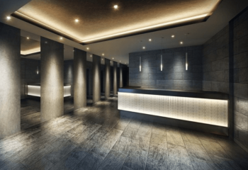 オープンレジデンシアナゴヤドーム前矢田　エントエランスホール完成予想図