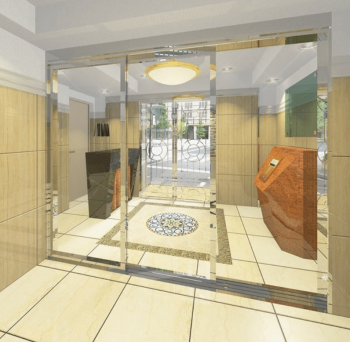 グランファーレ環状通東グランディオ　エントエランスホール完成予想図