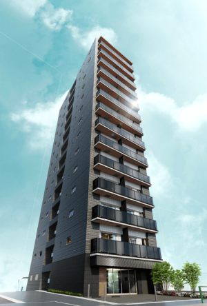 シティインデックス山手動坂　外観完成予想図1