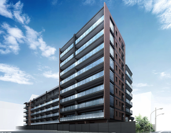 シティハウス鳥飼　外観完成予想図１