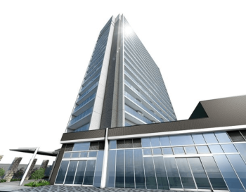 ジオ高松常磐町 J.CRESTタワー　外観完成予想図