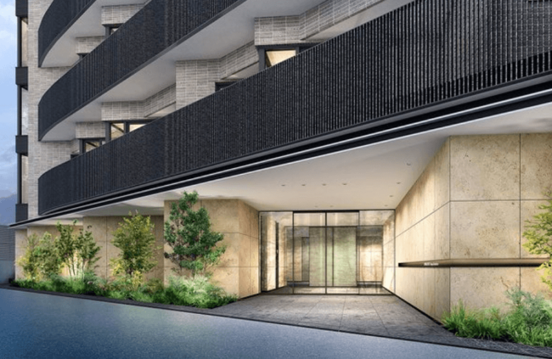 ファイル:ディアナコート祐天寺レジデンス エントエランスアプローチ完成予想図.png