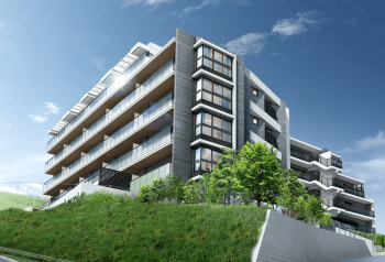 デュオヒルズ戸塚　外観完成予想図