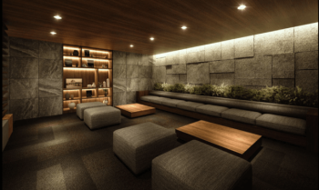 STANCE RESIDENCE 植物園外苑 TERRACE（仮称）　ラウンジ完成予想図