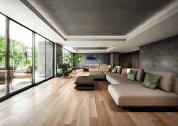 グランドメゾン溝の口の杜　エントランスラウンジ完成予想図