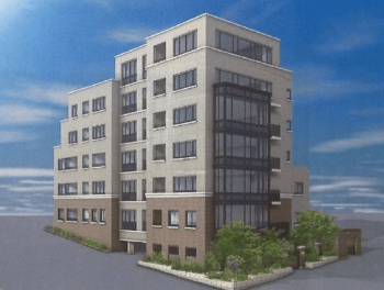 グランドメゾン神戸北野坂　外観完成予想図