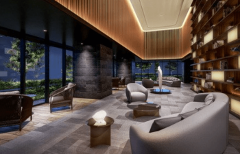 ザ・サーパスタワー新潟万代シテイ　グランドラウンジ完成予想図