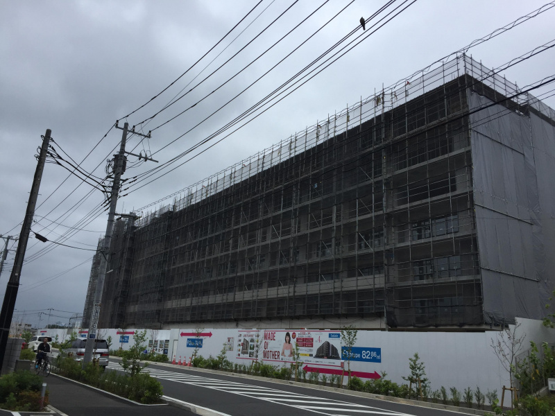 ファイル:ソライエ流山おおたかの森 建設現場(2018.6.10).jpg