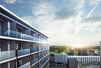 ハイムスイートつくば万博記念公園　外観完成予想図2