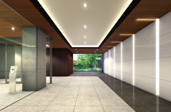 プレシス元住吉プロスタイル　エントランスホール完成予想CG